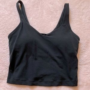 lululemon align tank black size 2